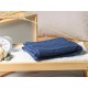 FACE TOWEL RESTFUL NAVY BLUE PEONY 500GSM 50X90